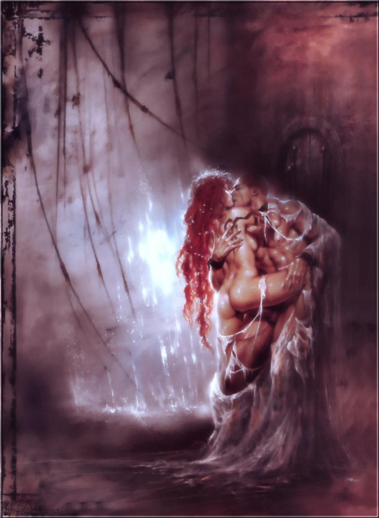 Luis Royo Girl and the Beast