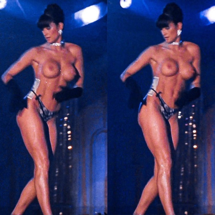 Actress Demi Moore Striptease
