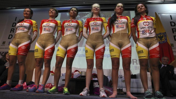 Form of the Cycling Columbia national team
