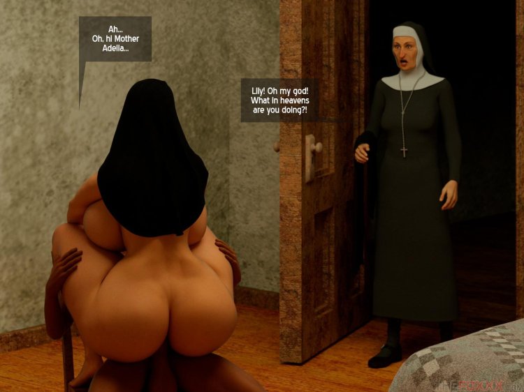 Porn comic nuns 3d Foxx