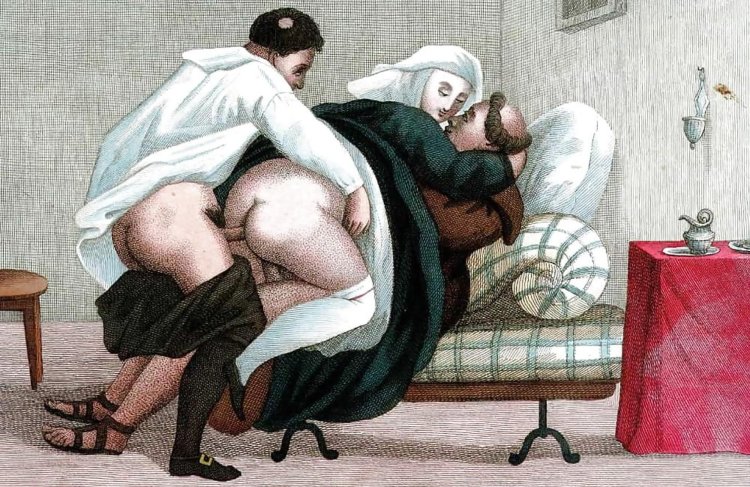 Pornographic painting