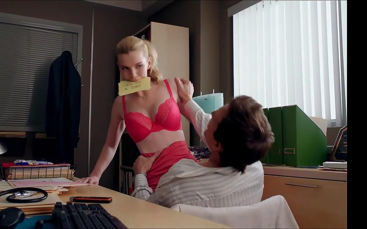 Betty Gilpin bed scenes