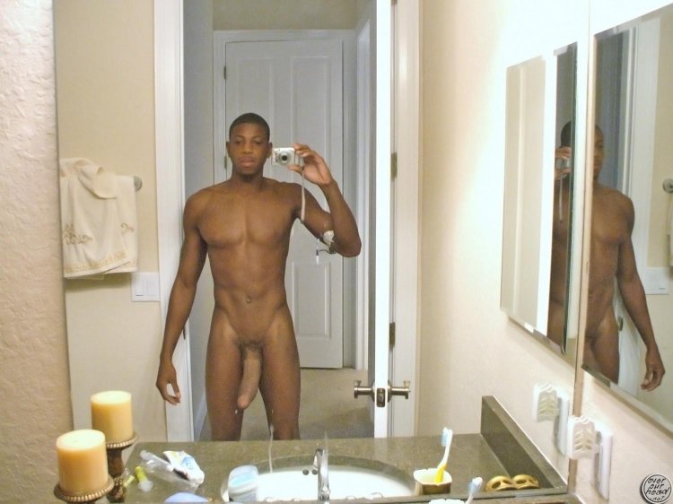 Naked black men