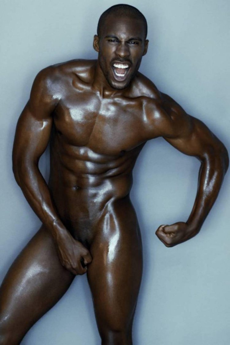 Naked black guys