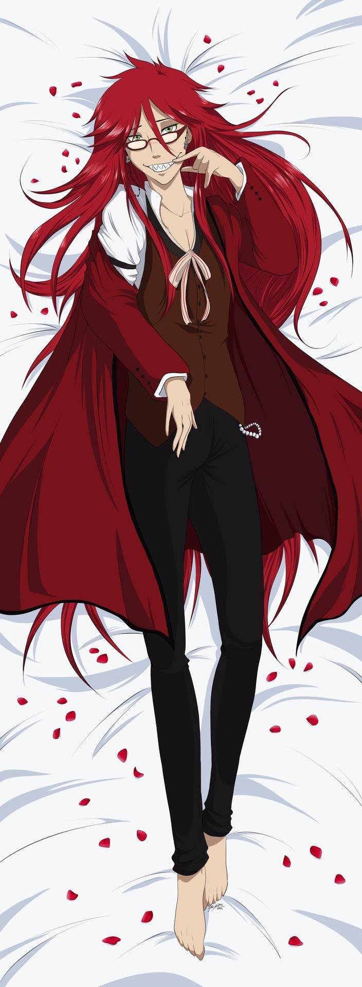 Dark Parkalle Grell Dakimakura