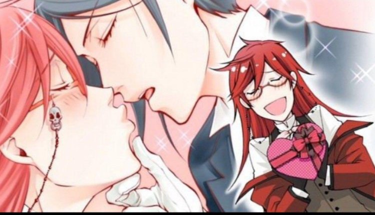 Grell Sutcliffe and Sebastian