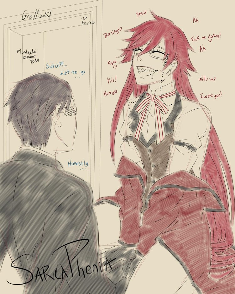 Sebastian and Grell
