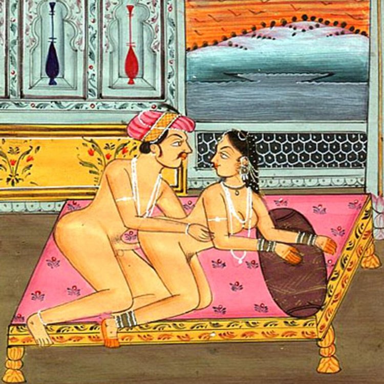Indian erotic miniatures