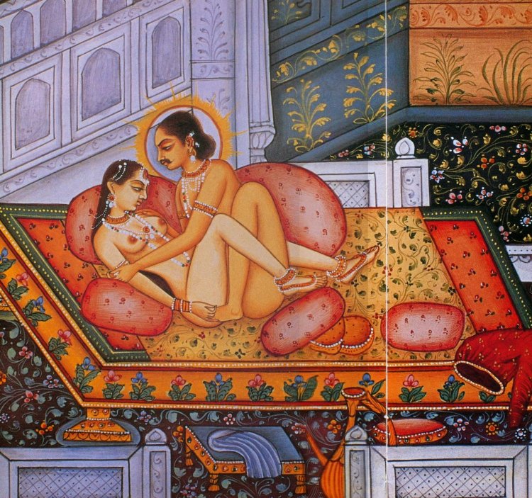 Indian erotic miniatures