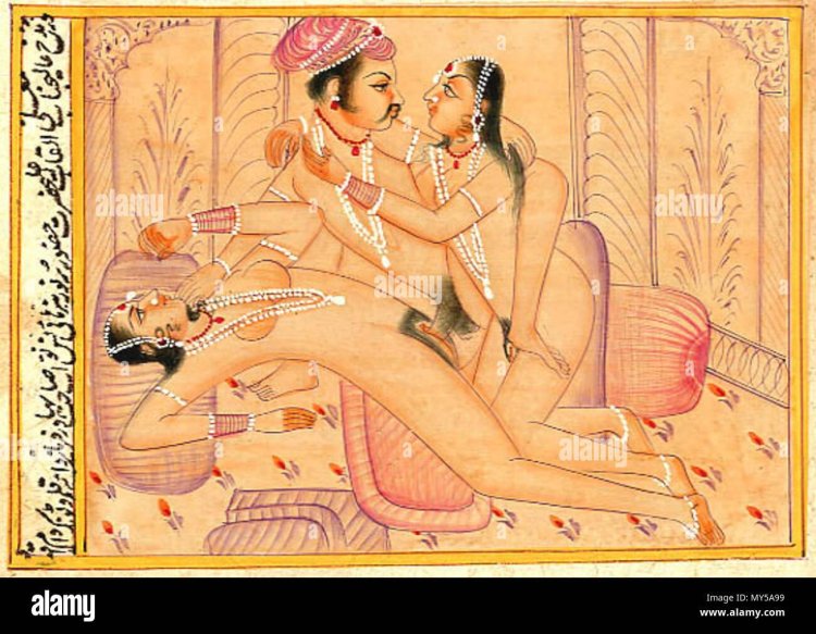 Indian erotic miniatures
