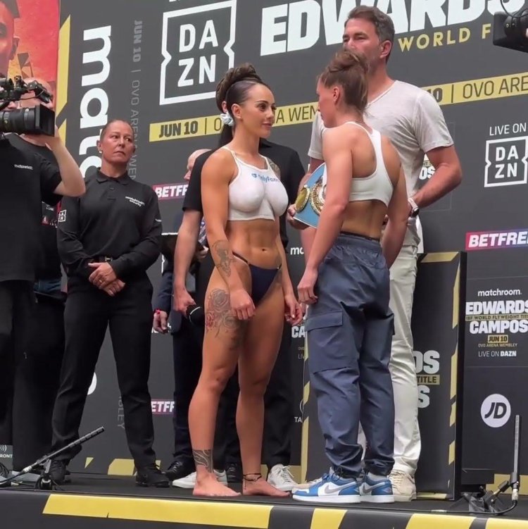 Chernecki Johnson on weighing topless