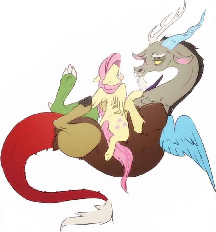 Discord and Fluttershy 18