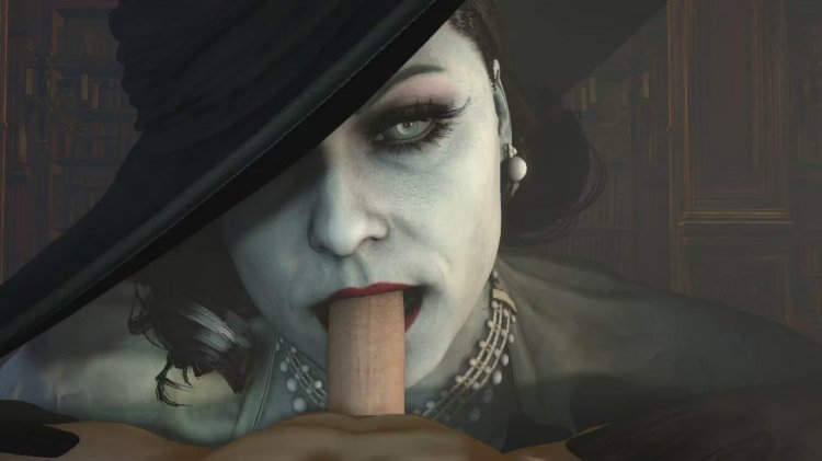 Lady Dimitrescu Resident Evil Blowjob