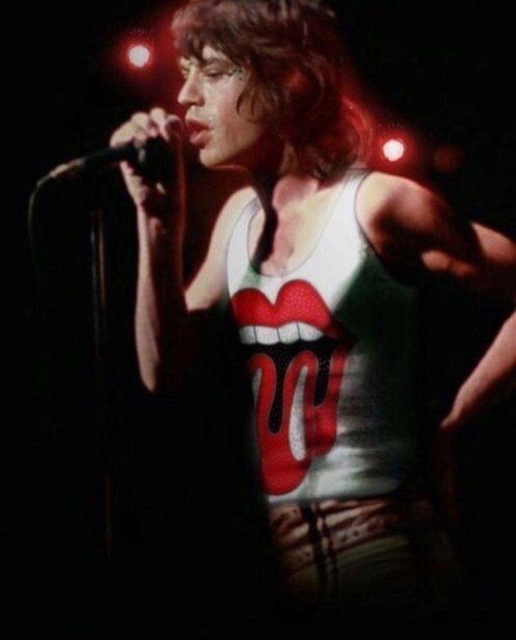 Mick Jagger on Stage
