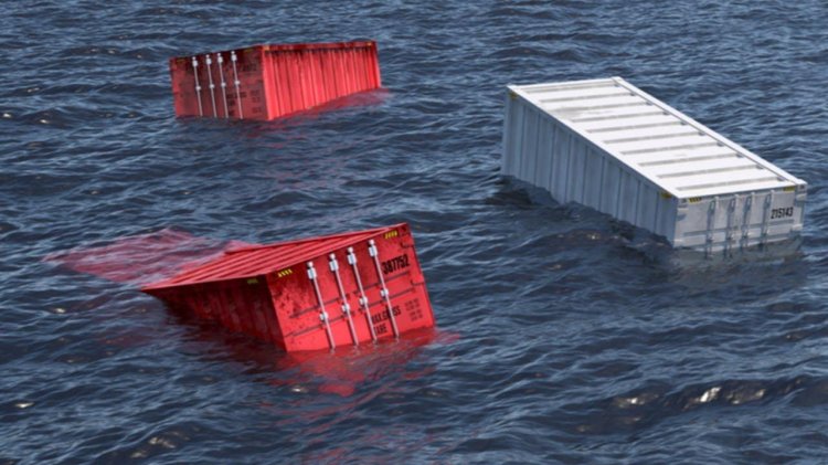 Floating containers