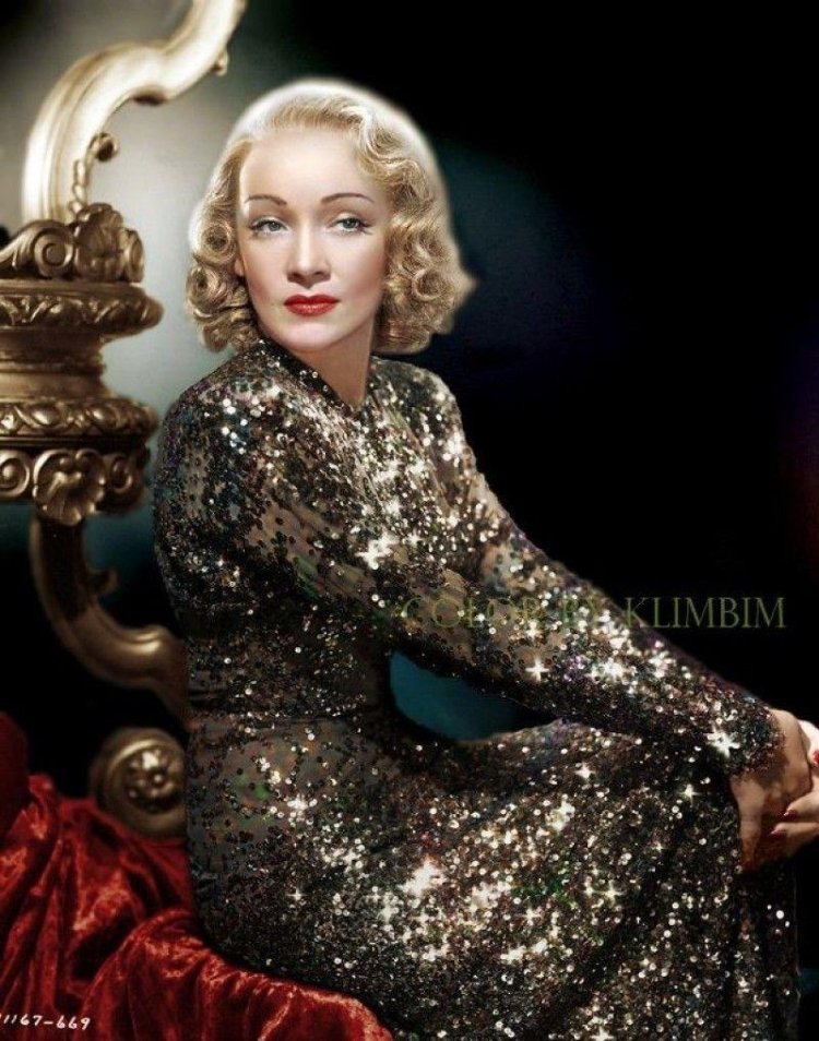 Marlene Dietrich Color