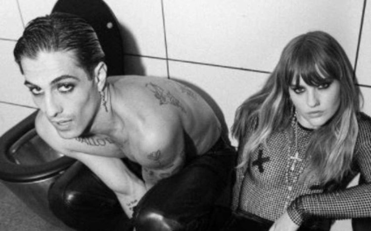 Victoria de and Modelis Maneskin