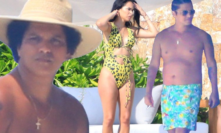 Jessica Kaban and Bruno Mars