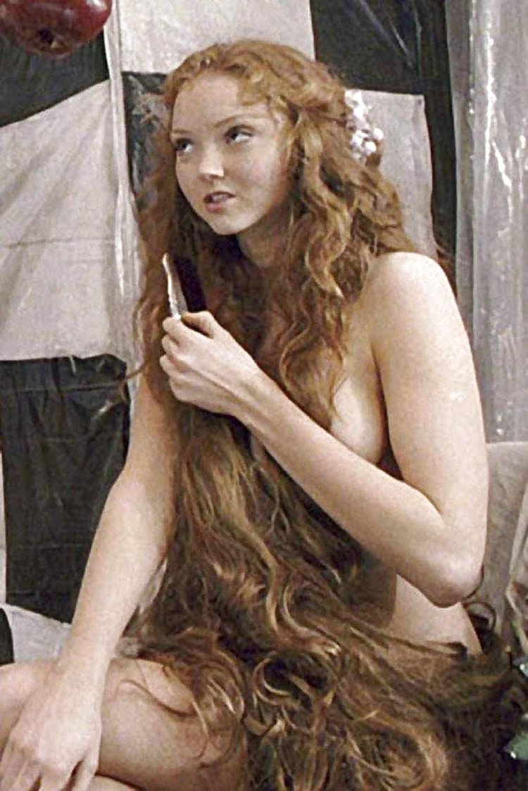Naked model Lily Cole