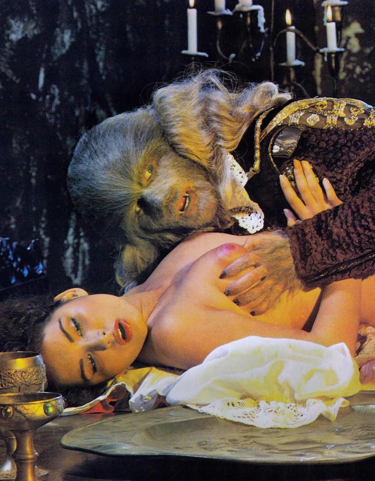 Personnel from retro porn films Beauty and the Beast