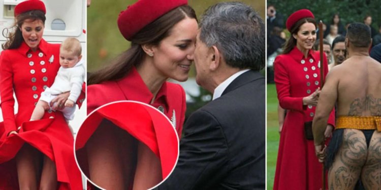 Kate Middleton in a pregnant woman