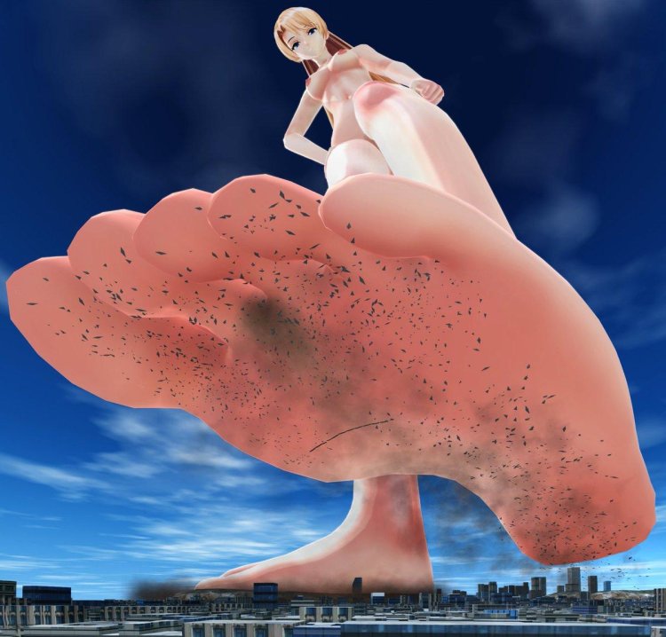 MMD giantess