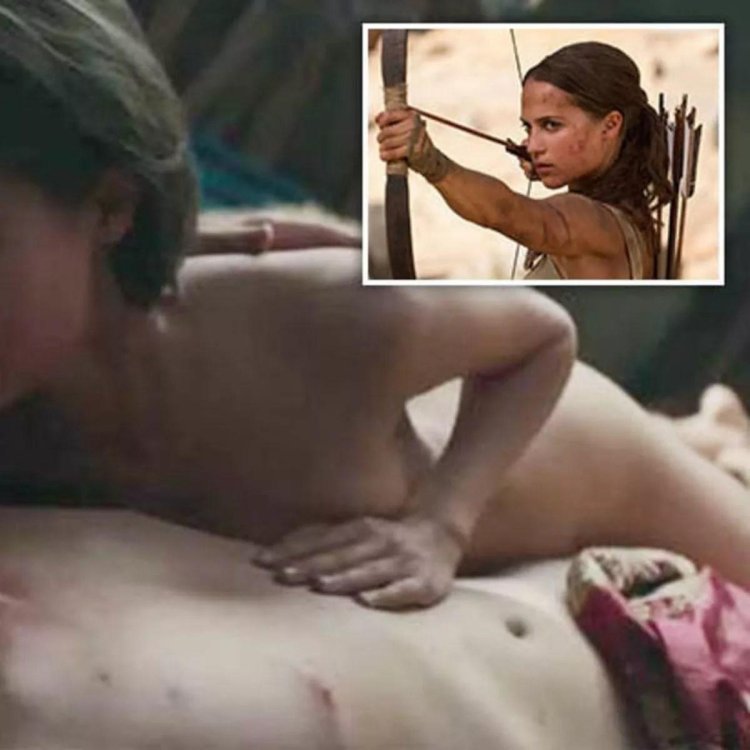 Golaya Alicia Vikander Tomb Raider