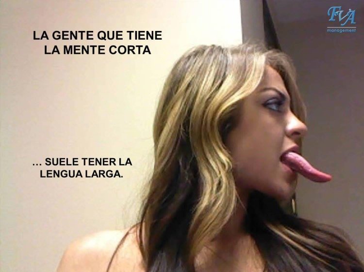 Beautiful girls with long tongues