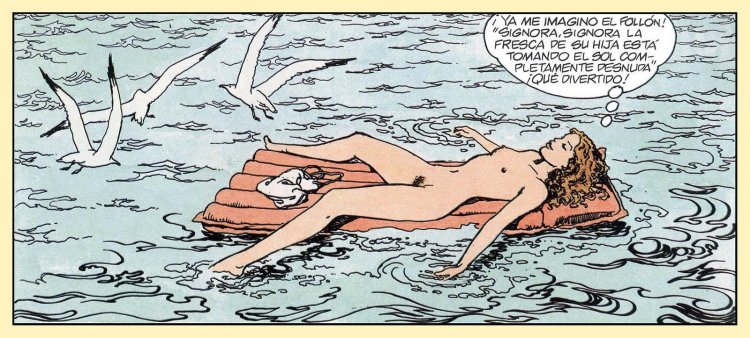 Milo Manara Comic Gulliver