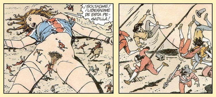 Gulliver Comic Milo Manara