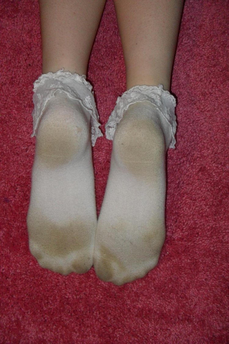 Girls Smelly Socks Feet