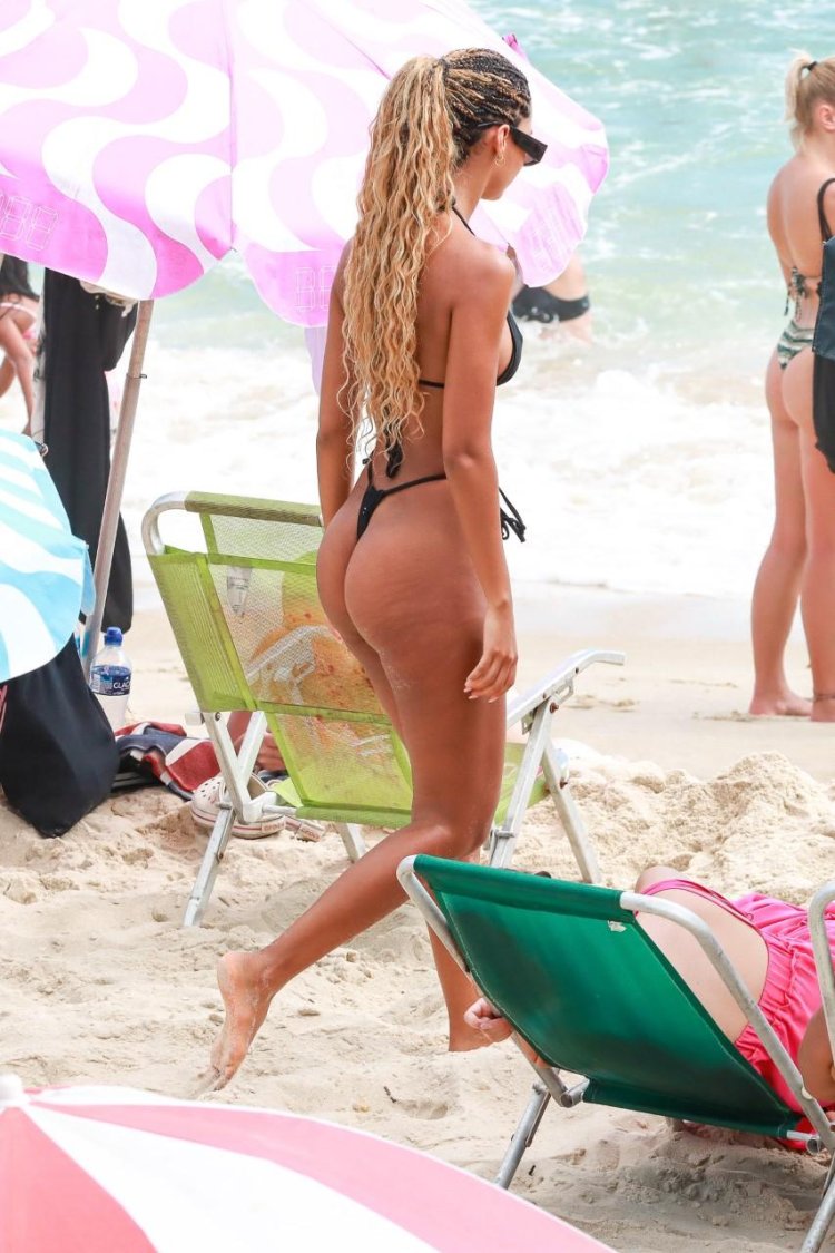 Juliana Nal in a swimsuit