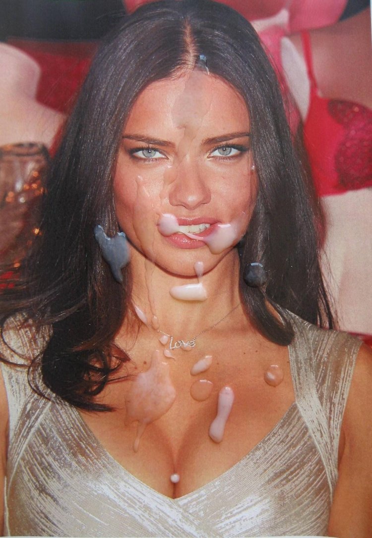 Adriana Lima Cumshot Fake