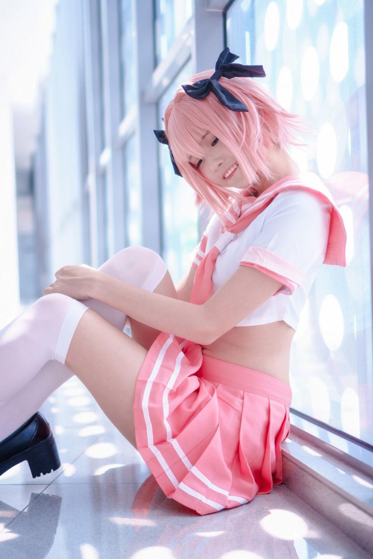Astolfo cosplay Hentai