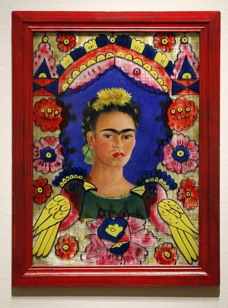 Self -portrait Rama Frida Kalo