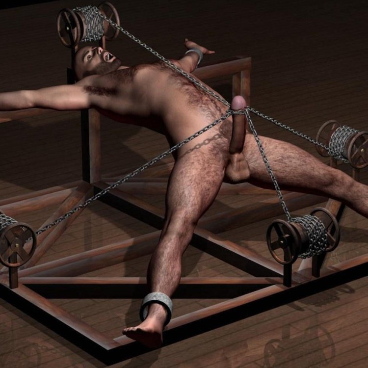 Torture genital men