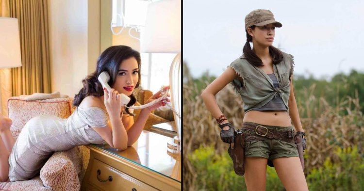 Christian Serratos walking dead