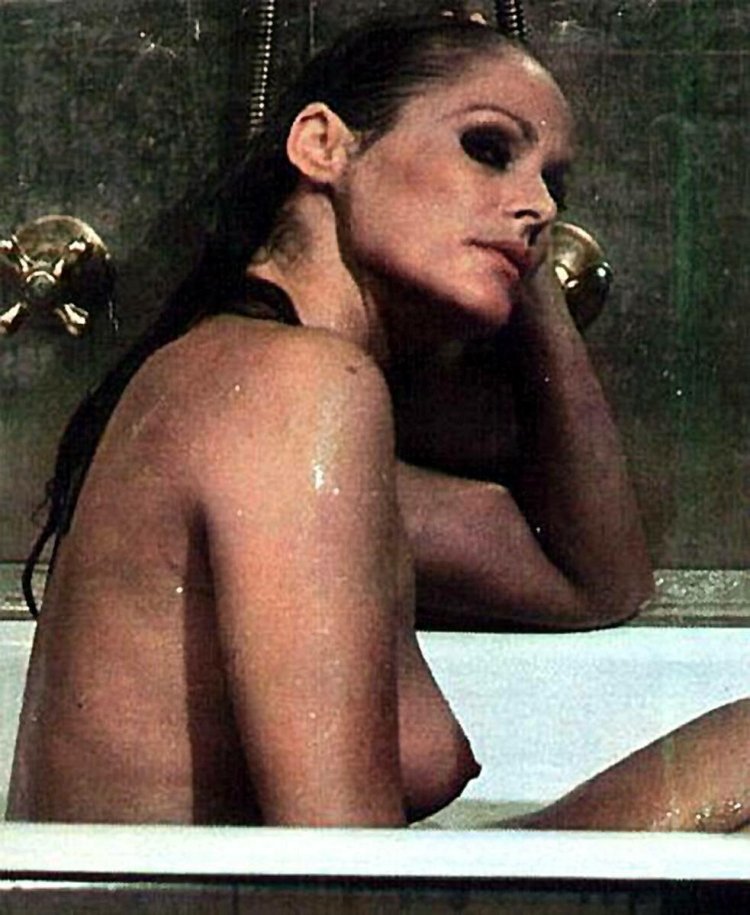 Ursula Andress in his youth naked