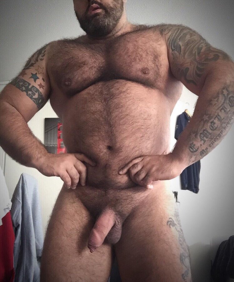 Muscle Bear Big Balls Dick