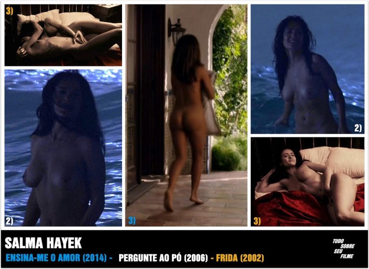Salma Hayek naked in films
