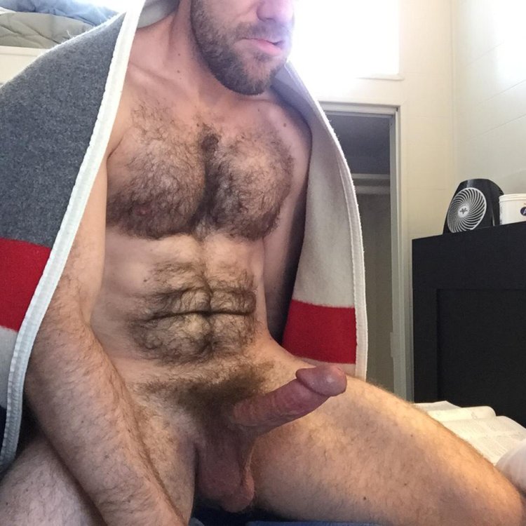Naked hairy man Arab