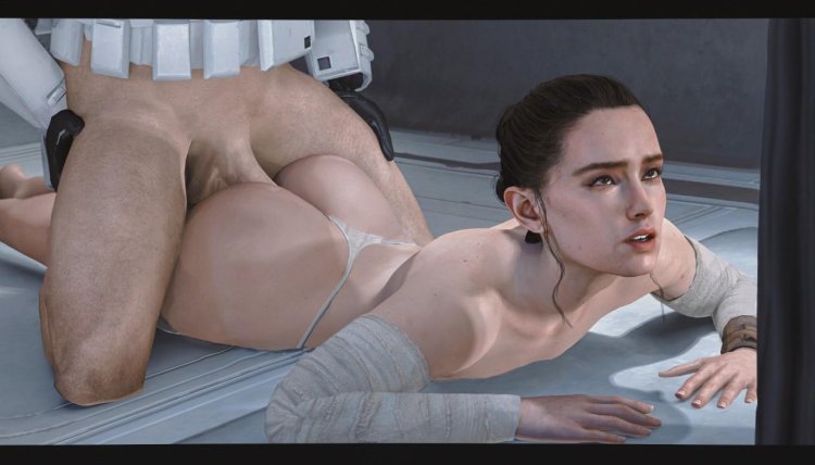 Daisy Ridley Rey Naked Star Wars