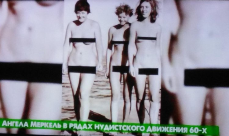 Angel Merkel Naked Nudist