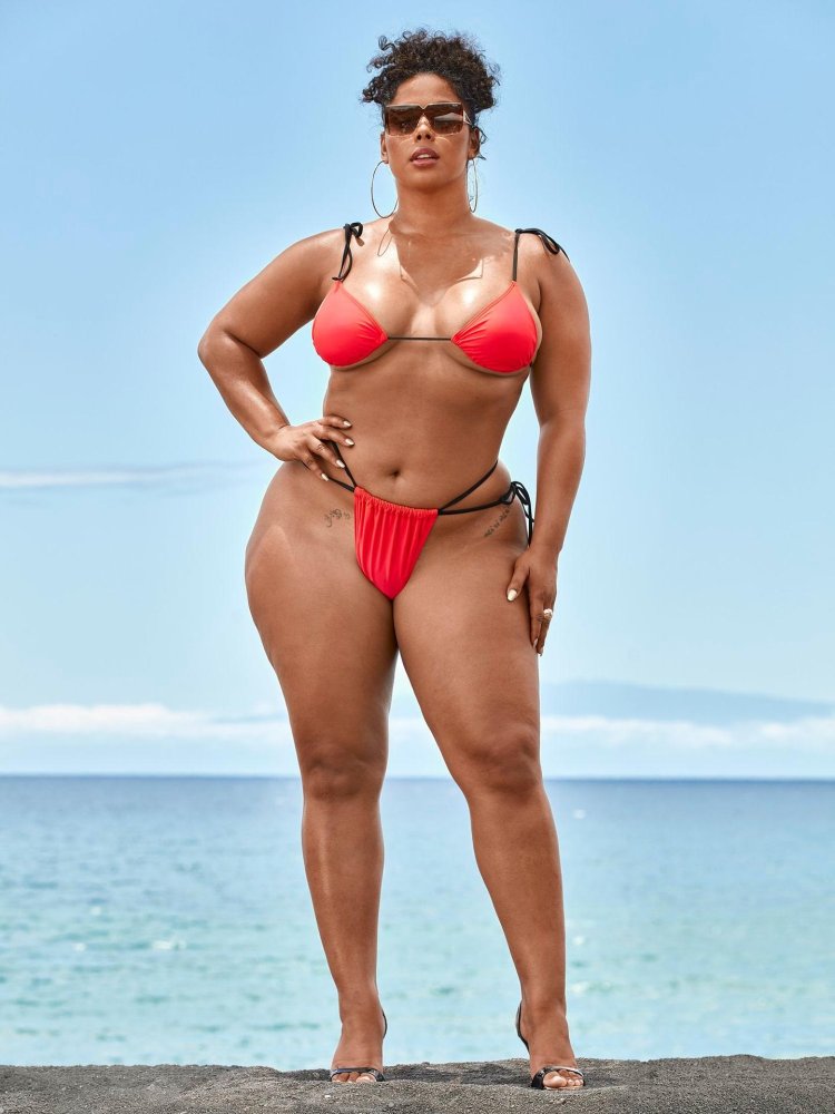 Tabria Majors in Bikini