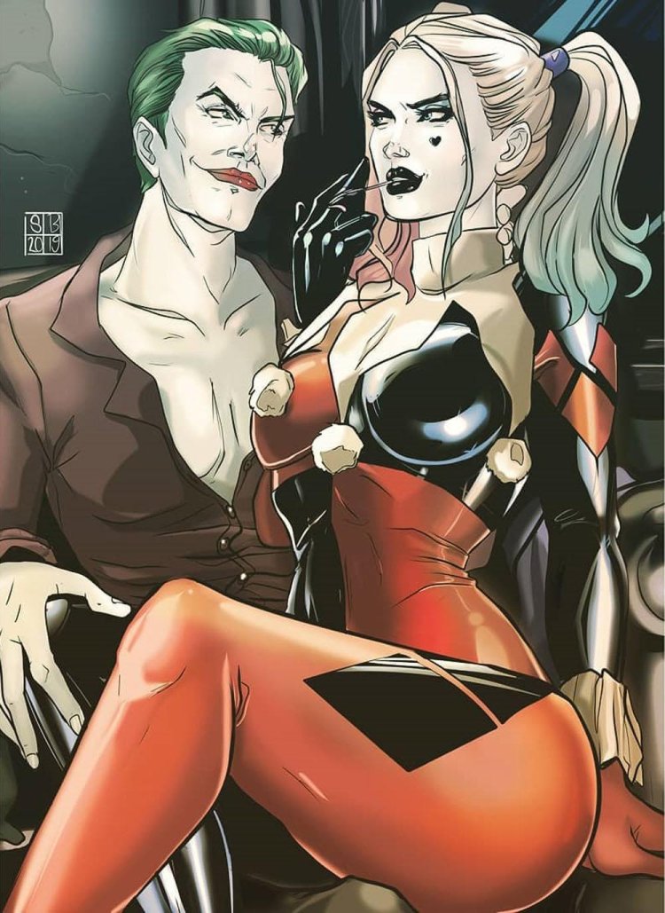 Joker and Harley Art