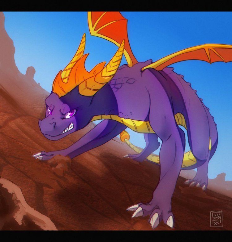 Spyro Angry