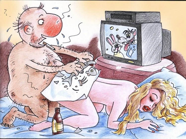 Erotic humorous illustrations
