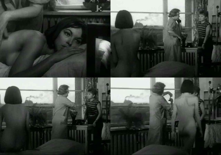 Barbara Brylsk naked in the film