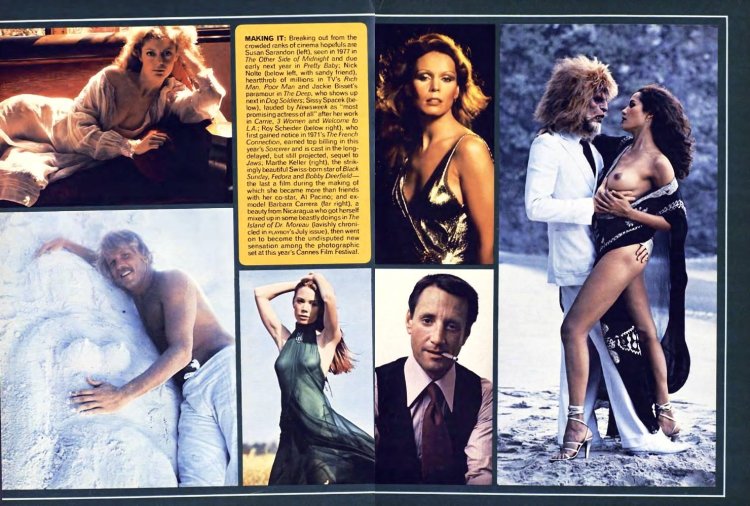 Jacqueline Bissett and Alexander Godunov