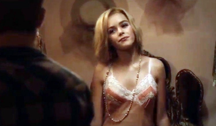 Kirnan Shipka in underwear